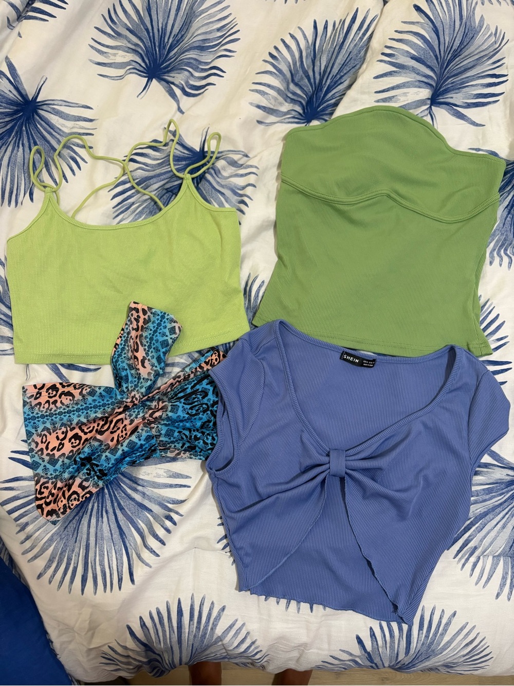 FOUR SHEIN tops
